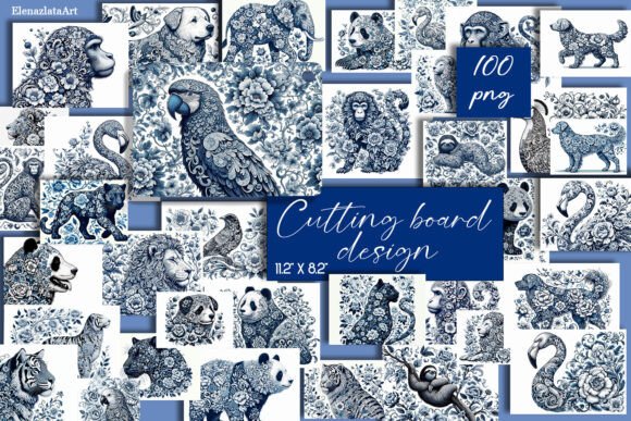 Blue Toile Chinoiserie Cutting Board: A Designer's Guide