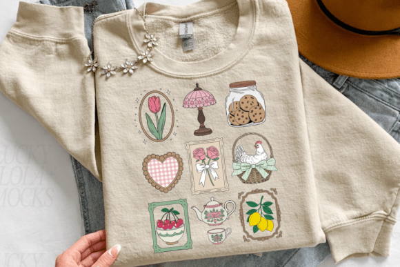 Retro Floral Cottagecore Tea Party PNG: A Design Asset Guide