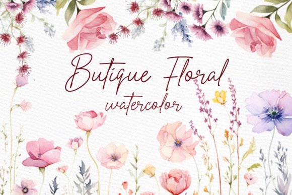 Spring Flowers Clipart Wild Flowers PNG: Elevate Your Designs