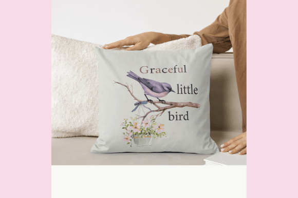 The Elegance of Graceful Little Bird Clipart in Modern Design